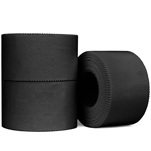 Athletic Tape – 3 Adhesive Rolls-1.5" x 15 Yards per roll -No-Sticky Residue – Black Medical Tape - Sport Tape -Skin Friendly, Use for Athletes,Coaches, Amateurs - color: Black - 45 yards
