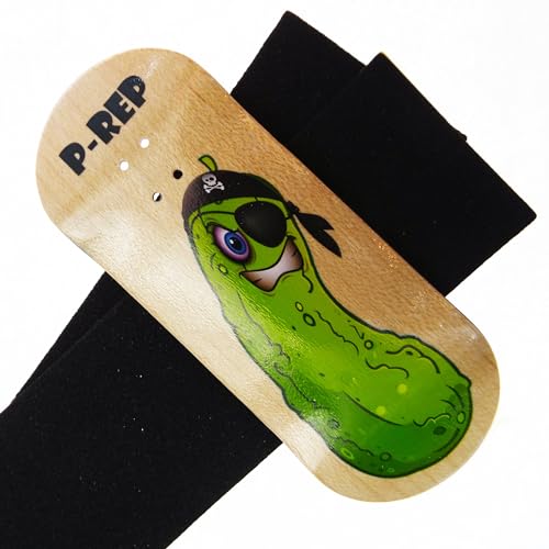 P-REP V2 Pro Performance Complete Wooden Fingerboard 36mm - Pickle Pirate - style: Pickle Pirate