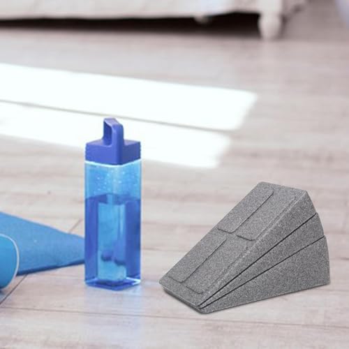 3 Pieces Brick Squat Wedge Block Foam Slant Board PETG Lightweight Cushion Reduces Injury Risk Suitable for Exercise Fitness Gym