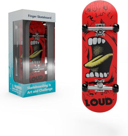 Wooden, pro Fingerboard 29mm Mini handboard、Premium Fingerboard Ideal for Dexterity maneuvers (Rallying cry) - color: Rallying Cry