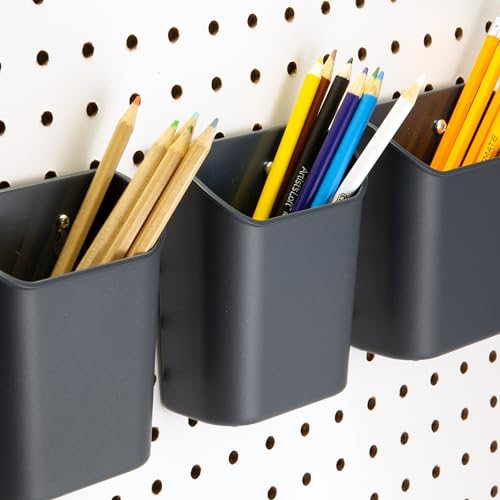 Officemate Cup Organizer, 3 Pack, Pegboard/Slatwall Organizer for Office, Classroom, Workbench, Kitchen, Craft Room, and Garage (92580) - style: Cup Organizer