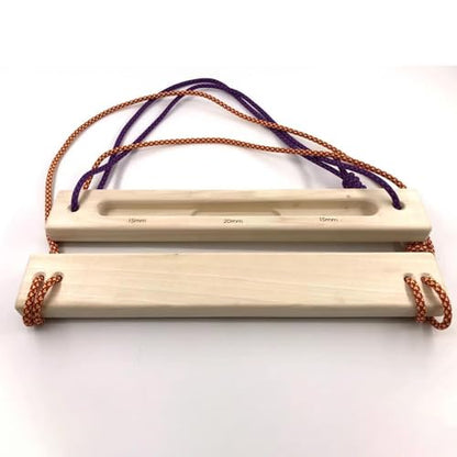 Vaveren Rock Climbing Climbing Training Portable Mountaineering Equipment Wooden for Climbers Pull Hold, 15mm 20mm 15mm
