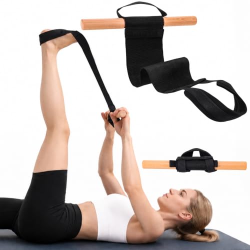 Full Body Exercise and Strengthening Device, Stretching Device for Relieving Back Pain, Plantar Fasciitis, and Hamstring Tightness - size: Large 5'9 - 6'2
