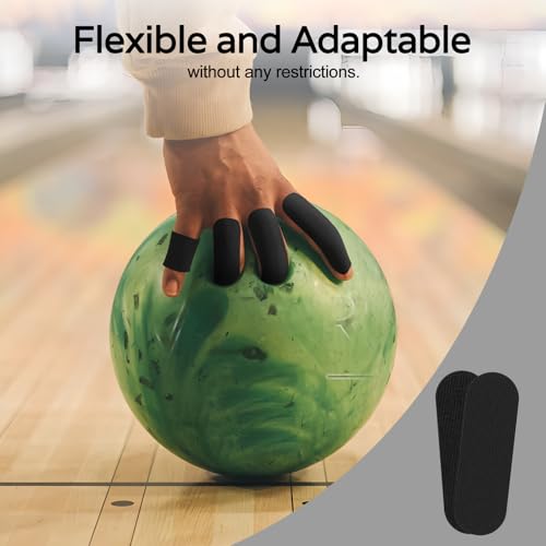‌Bowling Thumb Tapes Bowling Sport Accessories Bowling Finger Protection Tape for Men Women - color: 140Pcs Black