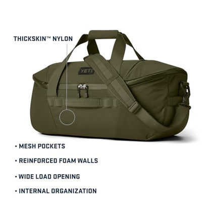 YETI Crossroads Duffel Bag - color: Olive, size: 60L