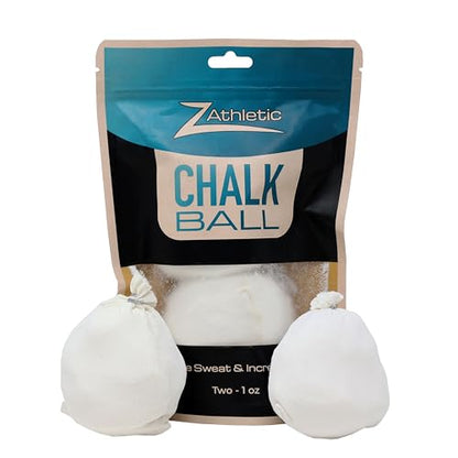 Z Athletic Gym Chalk Ball for Rock Climbing, Gymnastics, and Weightlifting - style: 1oz Chalk Ball (2 Count)