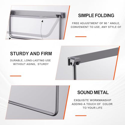 SKTYANTS 12 Inch Wall Mounted RV Shoe Rack Foldable Aluminum Shelf Camper Trailer Shoe Holder Organizer with Screws Accessories (2 Pack) - color: 2 Pack