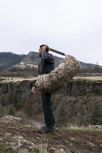 STANSPORT - Deluxe Duffel Bag With Zipper For Gym, Travel, & Storage - color: Camo, style: 36” X 13” X 13”
