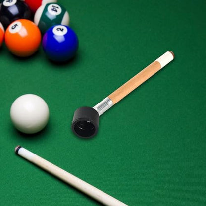 Chalk Holder for Billiards, Chalk Case, Cue Tip Pricker, Compact Chalk Keeper, Pocket Chalk Carrier, Pool Cue Chalk Cover, Round