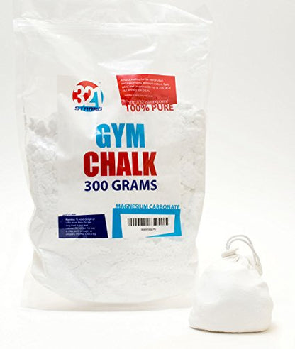 100 Gram (3.52 oz) Loose Gym Chalk - for Weightlifting, Rock Climbing, Kettlebells, and Gymnastics