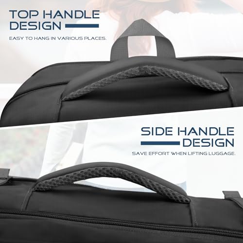 Travel Backpack, Extra Large Travel Backpack, TSA 18.4 inch Laptop Bag Flight Approved, Lightweight Business Luggage Bag, Gifts for Men Women, Black - color: Black, size: 18.4 Inches