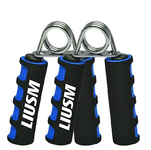 LIUSM Pack of 2 Hand Grip Strengthener | Quickly Increasing Wrist Forearm and Finger Strength Exercise Equipment