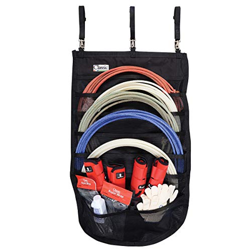 Classic Rope Hanging Rope Organizer, Black