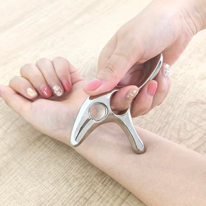 BYYDDIY Gua Sha Trigger Point Massage Tool & Muscle Scraper Tool -Thumb Protector,Deep Tissue Massage,Scraping Massage Tools (Ts) - style: TD