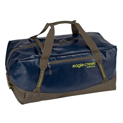 Eagle Creek Migrate 90L Duffel Bag – Lightweight, Durable Travel Duffel – Weather-Resistant Fabric – Comfortable Shoulder Straps - Rush Blue - color: Rush Blue