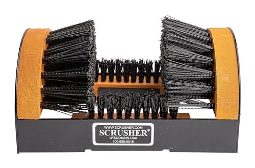 The Original Scrusher Boot & Shoe Cleaner, Durable Weather Resistant Outdoor Shoe Brush - style: Original