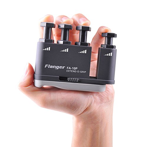 Finger Exerciser Hand Grip Strengthener Guitar Finger Grip Strength Trainer for Athletes Guitar Players Musicians & Physical Finger Training