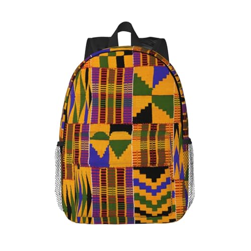 African Tribes Laptop Backpack African Art Backpack Bag With Adjustable Shoulder Straps - color: African Tribe _I1002