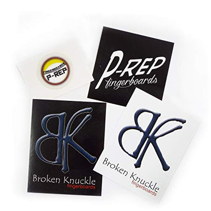 P-REP Starter Complete Wooden Fingerboard 30mm - Black - style: Black