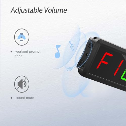 Gym Interval Timer, 12" Digital Wall Alarm Clock Timer for Interval Workout with Countdown/Up Stopwatch, Tabata EMOM Remote Control for Home Gym Boxing MMA Fitness - color: Gym Timer - 02