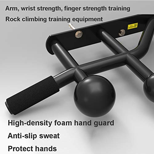 Pull-Up Bars Wall-Mounted Horizontal Bar， Multi-Position Pull-ups， Multi-Function Finger Force Wrist Climbing Training Equipment， Stable Structure， Safe Load，