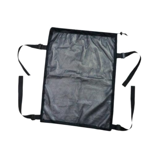 Menolana Backpack Extension Bag Large Capacity Mesh Pocket Foldable External Storage Pouch Oxford Cloth Lightweight Breathable Waterproof Side Straps Suitable