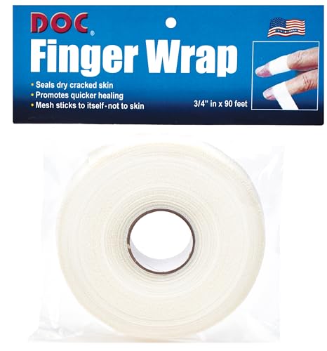 Tourna Finger Wrap Protective Tape, White
