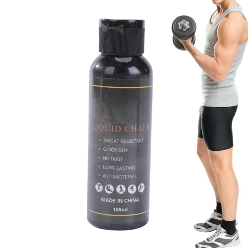 Genérico Liquid for Chalk Hands, Sports Powder Grip Enhancer – Non-Slip Chalk for Bar Dance | for Climbing, Badminton, Weightlifting, Gymnastics, Fitness, Tennis, Golf