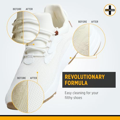 SneakERASERS Overnight Soak, Shoe and Sneaker Cleaner, Easy Detergent for Sneakers athletic shoes, and more. No fuss!