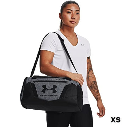 Under Armour Undeniable 5.0 Duffle - color: Pitch Gray Medium Heather (012)/Black, size: Large (101L)