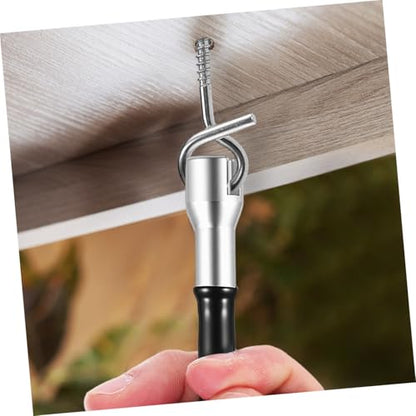 Alipis Manual Installation Tool for Eye Screws and Screw-in Hooks Heavy Duty Steel T Handle Nut Driver for Hooks Sturdy Wrench Tool for Easy Assembly