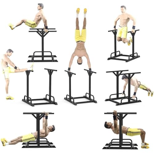 Parallel Bar Arm Extension Russian Jigging Rack Fitness Equipment Pull-Ups Push-Ups, Multi-Functional Strength Training Heavy Power Tower