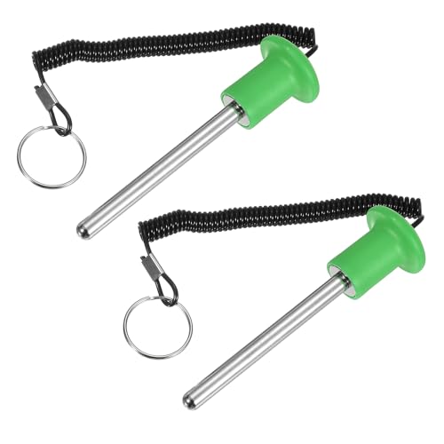 Gym Pin Weight Stack Pin Strength Training Lifting Equipment Replacement with Pull Rope Fitting for Home Gym - color: Green, size: 0.4 x 4.1 Inch