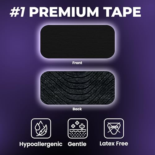 PATCH4U Premium Tape (30 Pack) - Pain Free Removal, Hypoallergenic | Latex Free & Gentle On Skin, Packaging May Vary, Skin Friendly Adhesive Cotton Tape