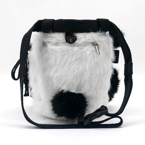 NewDoar Chalk Bag for Rock Climbing Bouldering Panda Chalk Bag Bucket with Quick-Clip Belt & Zippered Pocket Rock Climbing Gear Equipment for Men Women Children