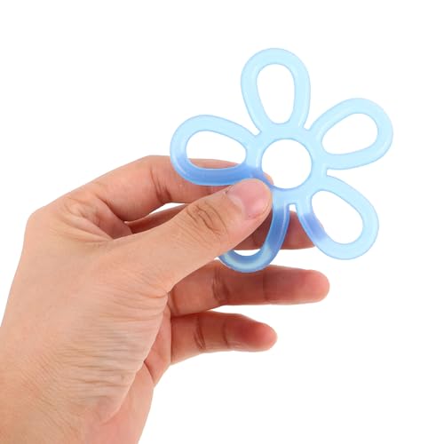 BESPORTBLE 3pcs Silicone Finger Strength Trainer Rings, Hand Resistance Bands for Grip Strength, Muscle Training, Rehabilitation, and Physical Therapy, Suitable for Musicians, Athletes,