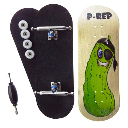 P-REP V2 Performance Complete Wooden Fingerboard 32mm - Pickle Pirate - color: Pickle Pirate