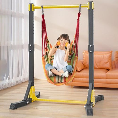 Ultimate Portable Pull Up Bar & Dip Station Free Standing Calisthenics Bars w/ 400LBS Capacity, 11 Height Settings - Multifunctional Equipment for Outdoor and Home Use