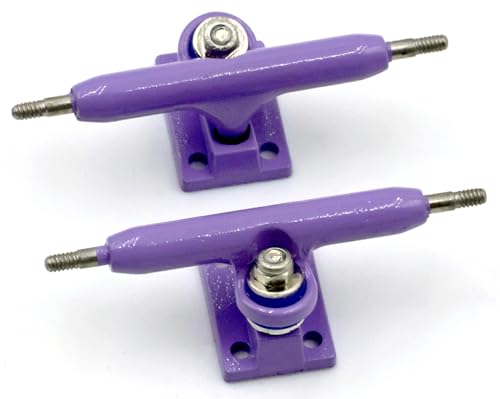 A1 Pro Fingerboard Trucks 36mm 34mm 32mm with New Base and Pivot Cup (32mm Purple) - color: 32mm Purple