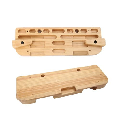 Karlak Climbing G Trainer Board Rock Climbing Wall Climbing Gs Fingerboard for Effective Strength Training Smooth Surf with Detachable Hold