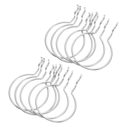 10pcs Heavy Duty Metal Pegboard Hooks Circular Design for Garage Craft Storage Hardware Accessories for Hanging Boards Strong Tool Hangers Organizer