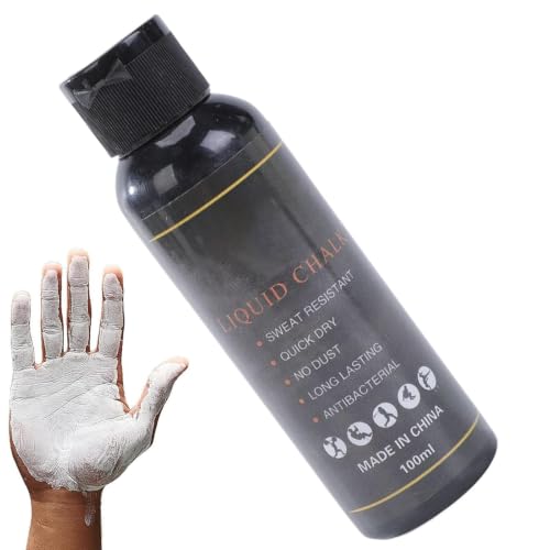 Genérico Liquid for Chalk Hands, Sports Powder Grip Enhancer – Non-Slip Chalk for Bar Dance | for Climbing, Badminton, Weightlifting, Gymnastics, Fitness, Tennis, Golf