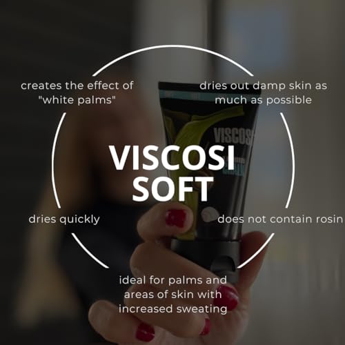 Generic Viscosi Liquid Chalk (SOFT) 50ml: 2-Pack. Dry Hands! Based Pole Grip for Pole Dancing, Aerial Silks, Climbing, Gym, Tennis