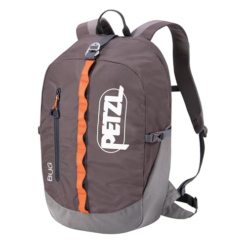 Petzl, Bug Backpack Gray, Backpack for single-day multi-pitch climbing - color: Gray