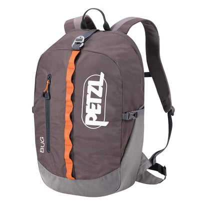 Petzl, Bug Backpack Gray, Backpack for single-day multi-pitch climbing - color: Gray