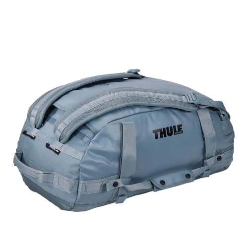 Thule Chasm Duffel bag, Weather-resistant materials, Easy packing, Converts to backpack, Internal pockets, Travel-ready - color: POND GRAY, size: 40L