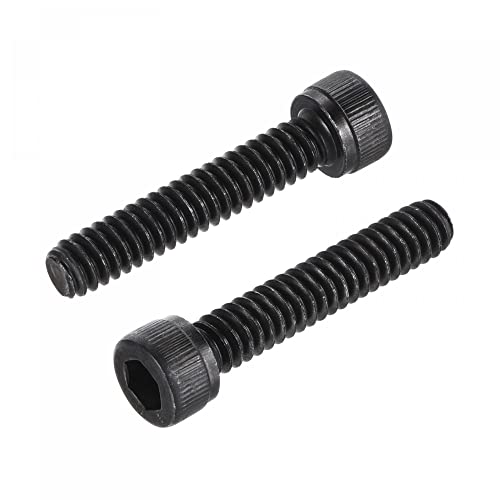 uxcell #10-24x1" Hex Socket Head Cap Screw Bolts 12.9 Grade Alloy Steel 25pcs - size: #10-24x1"
