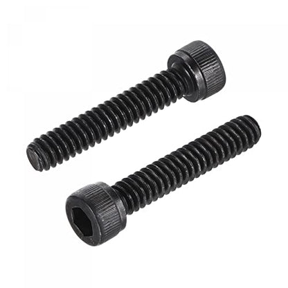 uxcell #10-24x1" Hex Socket Head Cap Screw Bolts 12.9 Grade Alloy Steel 25pcs - size: #10-24x1"