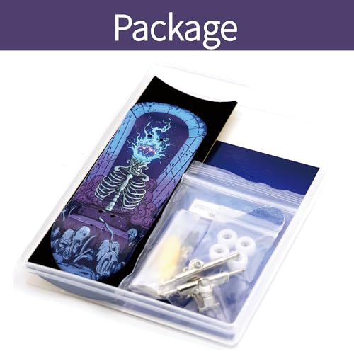 32mm Pro Fingerboard 12 Constellation Series Wooden Finger Board (Aquarius) - color: Aquarius