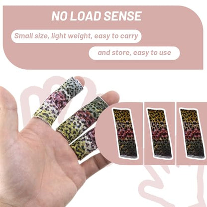 Fishing Finger Protector 3Pcs - color: colorful fish skin pattern